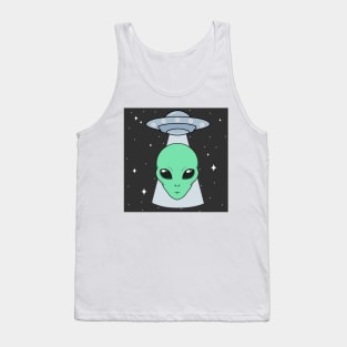 Space alien Tank Top